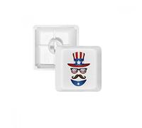 America Uncle Sam I Want You PBT Keycaps for Mechanical Keyboard White OEM No Marking Print