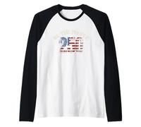 America We The People 250th Anniversary 4th of July Raglan Baseball Tee