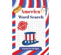 America Word Search Puzzle Book: 50 Fun Puzzles with 40 Words Each, 2000 Words Total, Perfect for People of All Ages