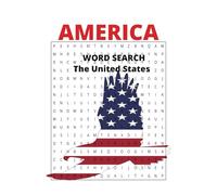 AMERICA WORD SEARCH The United States: an American themed word find about all 50 states, American Presidents, and so much more. For adults, seniors, and teens.
