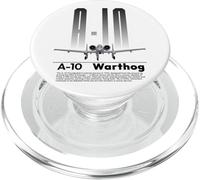 American A 10 Warthog Fighter Jet Attack Aircraft Veteran PopSockets PopGrip for MagSafe