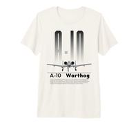 American A 10 Warthog Fighter Jet Attack Aircraft Veteran Premium T-Shirt