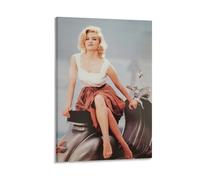 American Actress Angie Dickinson Poster Poster Painting Canvas Wall Art Living Room Posters Painting 24x36inch(60x90cm)