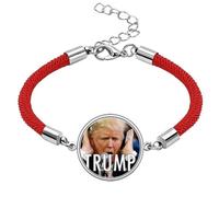American Against Great Angry Image Lucky Red String Bracelet Rope Bracelet Handmade