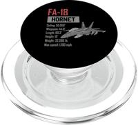 American Aircraft 4th gen fighter jet F18 hornet PopSockets PopGrip for MagSafe
