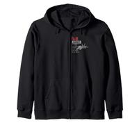American Aircraft 4th gen fighter jet F18 hornet Zip Hoodie