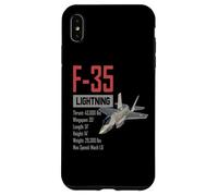 American Aircraft Stealth Fighter F35 lightning Case for iPhone XS Max