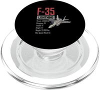 American Aircraft Stealth Fighter F35 lightning PopSockets PopGrip for MagSafe