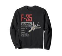 American Aircraft Stealth Fighter F35 lightning Sweatshirt