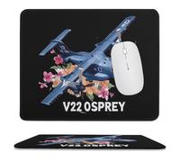 American Airforce Military Aircraft V22 Ospreyes Premium Mouse Pad Waterproof Mouse Mat Square Mousepad Computer Mousemat for Men Women