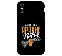 AMERICAN APACHE NATIVE - Fist of Arrows - Indian Culture Case for iPhone X/XS
