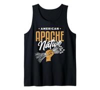 AMERICAN APACHE NATIVE - Fist of Arrows - Indian Culture Tank Top