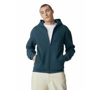 American Apparel Men's Flex Fleece Long Sleeve Zip Hoodie Hooded Sweatshirt (pack of 1)