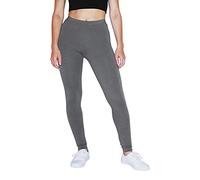 American Apparel Women's Cotton Spandex Jersey Legging, Asphalt, XL