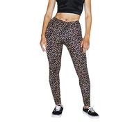 American Apparel Women's Cotton Spandex Jersey Legging, Cheetah, Large