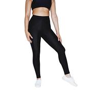 American Apparel Women's Nylon Tricot Leggings, Black, S