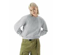 American Apparel Women's ReFlex Fleece Crewneck Sweatshirt, GRF494AA, Heather Grey, S