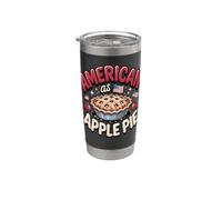 American as Apple Pie Orchard Patriotic Fall Stainless Steel Insulated Tumbler