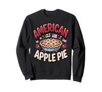 American as Apple Pie Orchard Patriotic Fall Sweatshirt