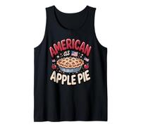 American as Apple Pie Orchard Patriotic Fall Tank Top