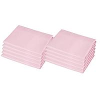 American Baby Company 10-Piece 100% Cotton Percale Standard Day Care Cot Sheet, Pink, 23" x 51"