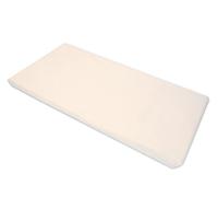 American Baby Company 100% Natural Cotton Percale Fitted Day Care Mat Sheet, Ecru, 24 x 48 x 4, Soft Breathable, for Boys and Girls