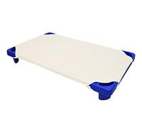 American Baby Company 100% Natural Cotton Percale Standard Day Care Cot Sheet, Ecru, 23 x 51, Soft Breathable, for Boys and Girls