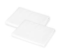 American Baby Company 2-Pack Cotton-Polyester Blend Toddler Day Care Cot Sheet, White, 23 x 40