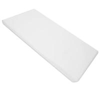 American Baby Company Fitted Nap Mat Sheet with Elastic Corners 24" x 48" x 4" - Soft & Breathable Microfiber Rest Mat Sheet or Nap Mat Cover for Daycare, Kindergarten & Preschool, Snow White