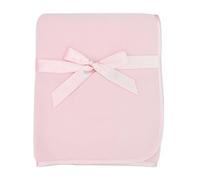 American Baby Company Fleece Blanket with Satin Trim, 3 x 8-Inch, Pink