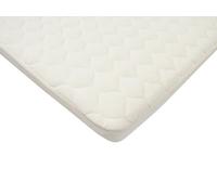 American Baby Company Natural Waterproof Quilted Pack and Play Playard Size Fitted Mattress Cover Made with Organic Cotton Top Layer