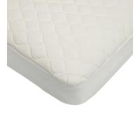 American Baby Company Waterproof Fitted Crib and Toddler Mattress Protector, Quilted Protector Pad Cover Made with Organic Cotton Top Layer, 52“ x 28"