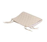 American Baby Company Waterproof Quilted Sheet Saver Pad, Changing Pad Liner Made with Organic Cotton Top Layer, Natural Color