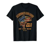 American Bad bass Born to cast Catch Release T-Shirt