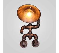 American Balcony Retro Wall Sconce Loft Industrial Wrought Iron Decoration Wall Light Water Pipe Wall Lamp Personality Gear Aisle