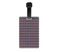 American Bald Eagle Print Versatile Luggage Tags for Suitcases Labels Set Easy to Identify Travel Daily Use