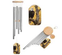 American Bald Eagle Wind Chimes for Outside Memorial Tuned Outdoor Windchimes Large Garden Decor Wind Chime with Melodious Sound for Mom Dad Grandma Home Garden Patio Decor