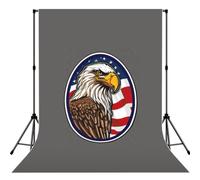 American Bald Eagleprint Photography Backdrop Photo Cloth For Outdoor Event Studio Wedding Party Photoshoots