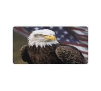American Bald Print Desk Mat | Non-Slip Large Mouse Pad 30x60cm Keyboard Gaming Long Mouse Mats for Desk Accessories