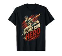 American Baseball Drip Patriotic for Boys Ball and Bat Youth T-Shirt