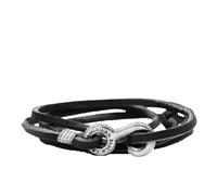 American Bench Craft Bootlegger Latigo Leather Wrap Bracelet - Adjustable Slip Knot, One Size Fits All, Handmade, 6 to 12 inches, Leather, no gemstone