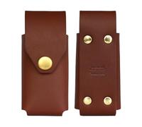 American Bench Craft Riveted Leather Multi Tool Case & Knife Case fits Gerber DIESEL, Gerber MP600 and Gerber GATOR Folding Knife - Leather Sheath (Brown)