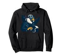 American Biker Eagle Spirit of Freedom and Power Pullover Hoodie
