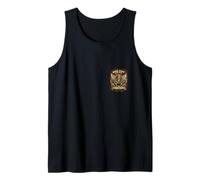 American Biker Ride Fast Live Free Design Tank Top