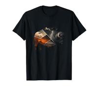 American Bison Filled with Storm Desert Landscapes T-Shirt