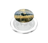 American Bison Herd Wildlife Landscape Painting Art PopSockets PopGrip for MagSafe