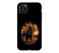 American Bison Sunset Wildlife Art Majestic Buffalo Case for iPhone 11 Pro Max