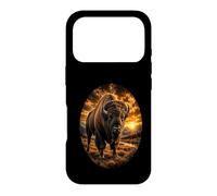 American Bison Sunset Wildlife Art Majestic Buffalo Case for iPhone 17 Pro