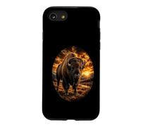 American Bison Sunset Wildlife Art Majestic Buffalo Case for iPhone SE (2020) / 7/8