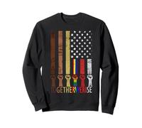 American Black Flag - Together We Rise -American Live Matter Sweatshirt
